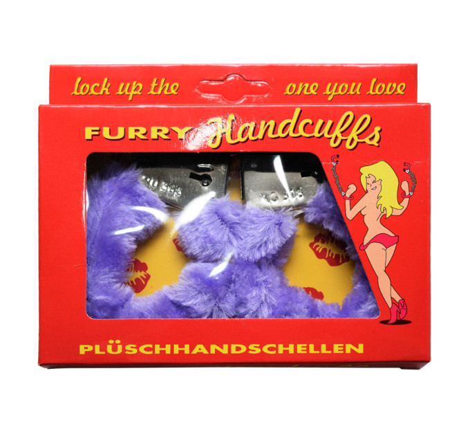 Наручники хутряні (фіолетові)