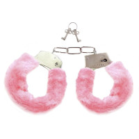 Наручники меховые (розовые)