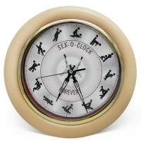 Настенные часы Камасутра большие (бежевый) Настенные часы Камасутра большие (бежевый)