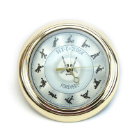 Настенные часы Камасутра маленькие (золото с черным) Настенные часы Камасутра маленькие (золото с черным)