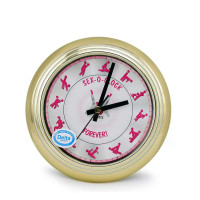 Настенные часы Камасутра маленькие (золото с розовым) Настенные часы Камасутра маленькие (золото с розовым)