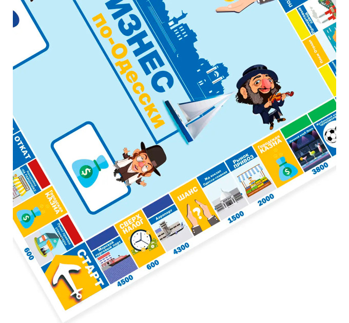 Настольная игра БИЗНЕС ПО-ОДЕССКИ (рус.)