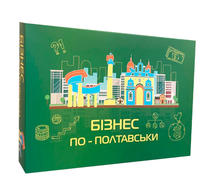 Настольная игра БІЗНЕС ПО-ПОЛТАВСЬКИ (укр.)