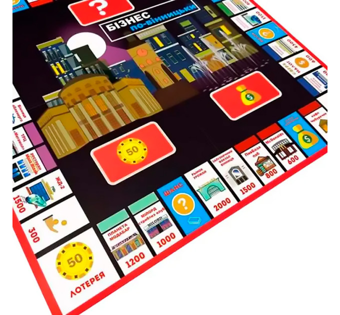 Настольная игра БІЗНЕС ПО-ВІННИЦЬКИ (укр.)