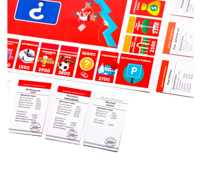 Настольная игра БИЗНЕС ПО-ЗАПОРОЖСКИ  (рус.)