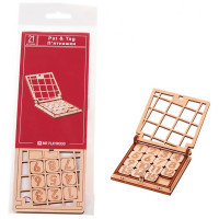 Настольная игра из дерева Крестики нолики №1