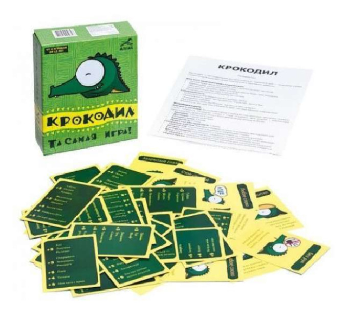 Настольная игра КРОКОДИЛ (рус.)