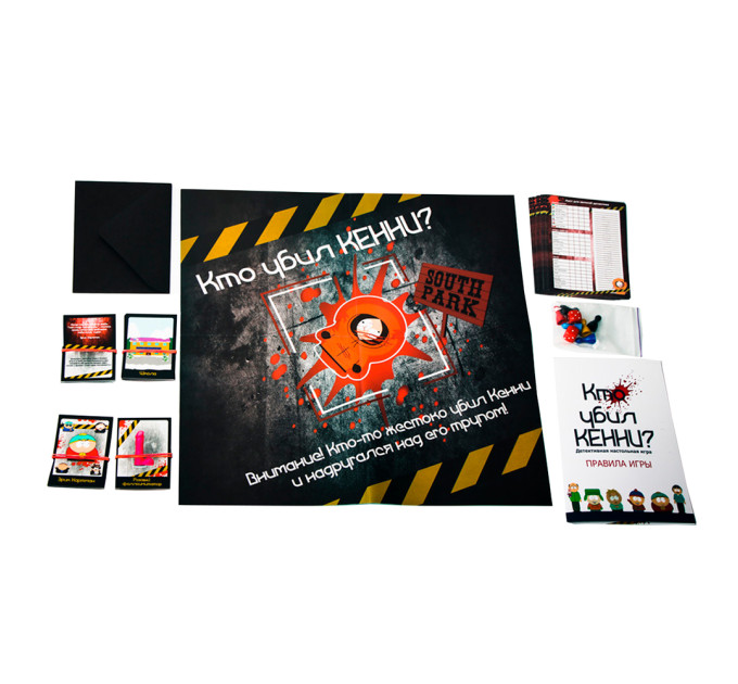Настільна гра Хто вбив Кенні? (рус.)