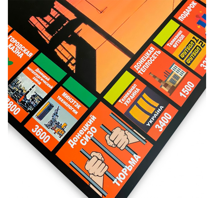 Настільна гра МОНОПОЛІЯ ДОНБАСУ (рус.)