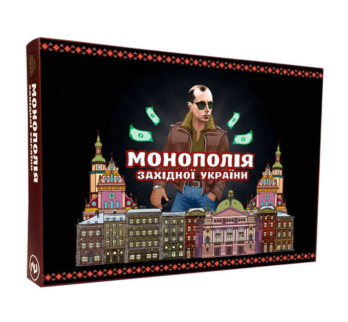 Настольная игра МОНОПОЛІЯ ЗАХІДНОЇ УКРАЇНИ (укр.)