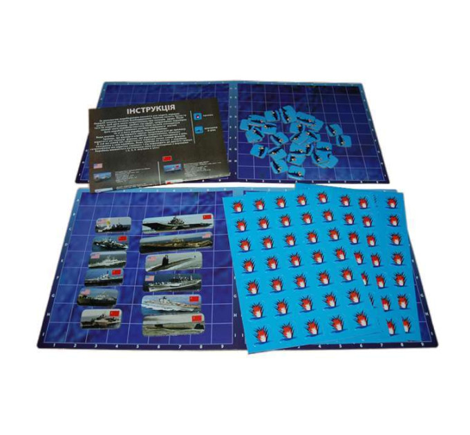 Настольная игра МОРСКОЙ БОЙ (рус.)