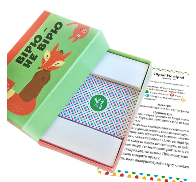 Настольная игра ВЕРЮ - НЕ ВЕРЮ (укр.)