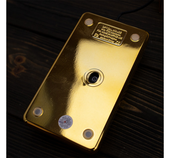 Оригинальный подарок Золотой слиток компьютерная мышь 12683