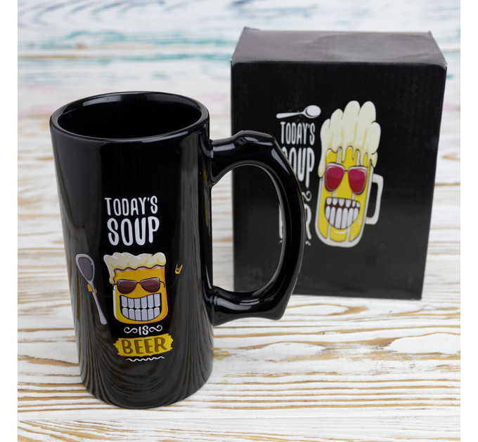 Пивний кухоль Today's soup BEER 12724