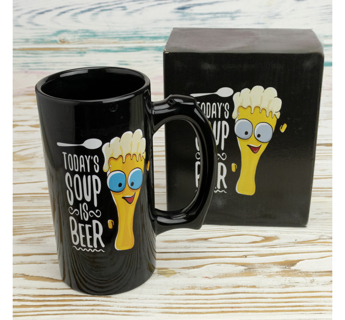 Пивний кухоль Today's soup BEER 12727