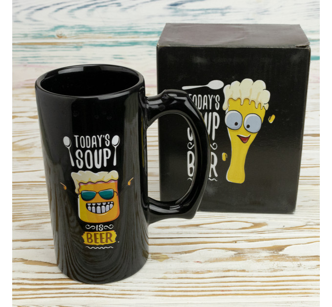 Пивний кухоль Today's soup BEER 12726
