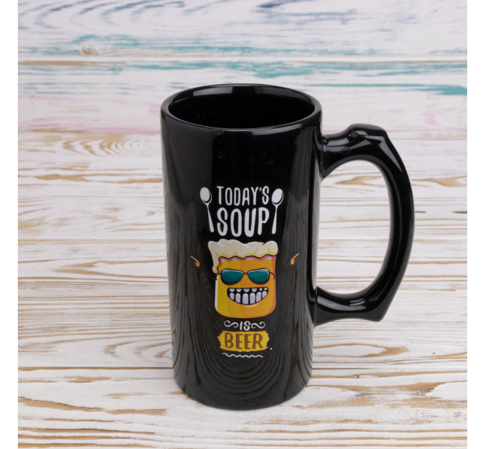 Пивний кухоль Today's soup BEER 12726