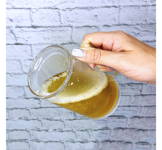 Пивная кружка Непроливайка 350 ml HT06