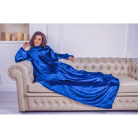 Плед с рукавами из микрофибры, 200х150 см (синий) Плед с рукавами из микрофибры, 200х150 см (синий)