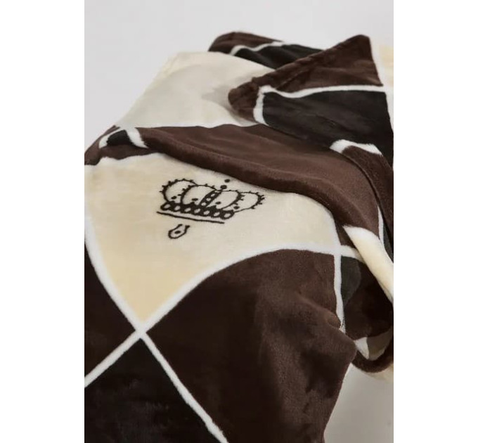 Плед із рукавами з мікрофібри, 200х160 см (Ти мій Король)