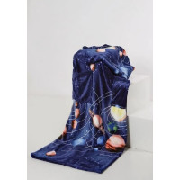 Плед с рукавами из микрофибры, 200х160 см (Ты просто космос) Плед с рукавами из микрофибры, 200х160 см (Ты просто космос)