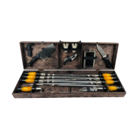 Подарочный набор на 17 предметов в кейсе из фанеры