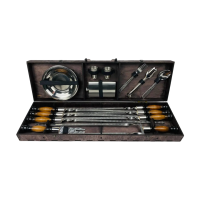Подарочный набор на 34 предмета в кейсе из фанеры