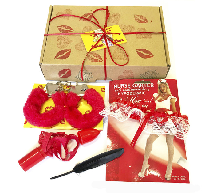 Подарочный эротический набор 18+ LOVE BOX 8148