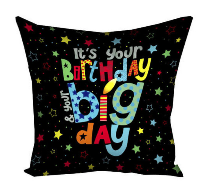 Подушка 30х30 Birthday 18M001