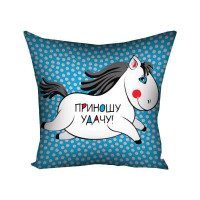 Подушка 30х30 Приношу удачу NP186