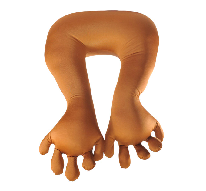 Подушка чоловіче плече (коричневе)