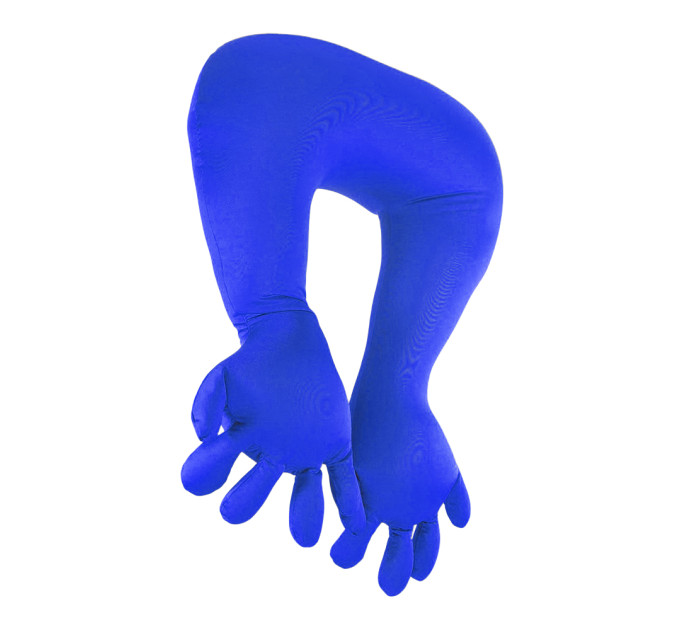 Подушка мужское плечо (синее)