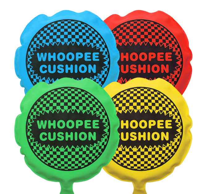 Подушка пердушка средняя 16см (желтая)