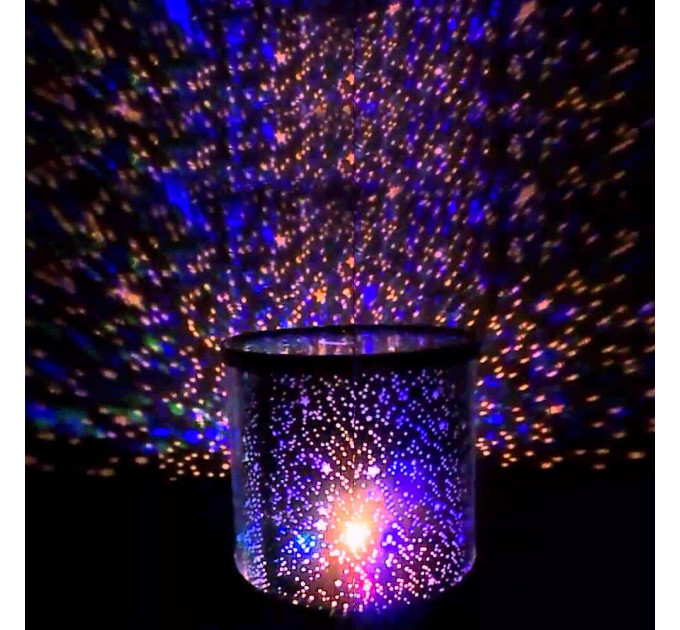 Проектор нічник Зоряне Небо (фіолетовий)