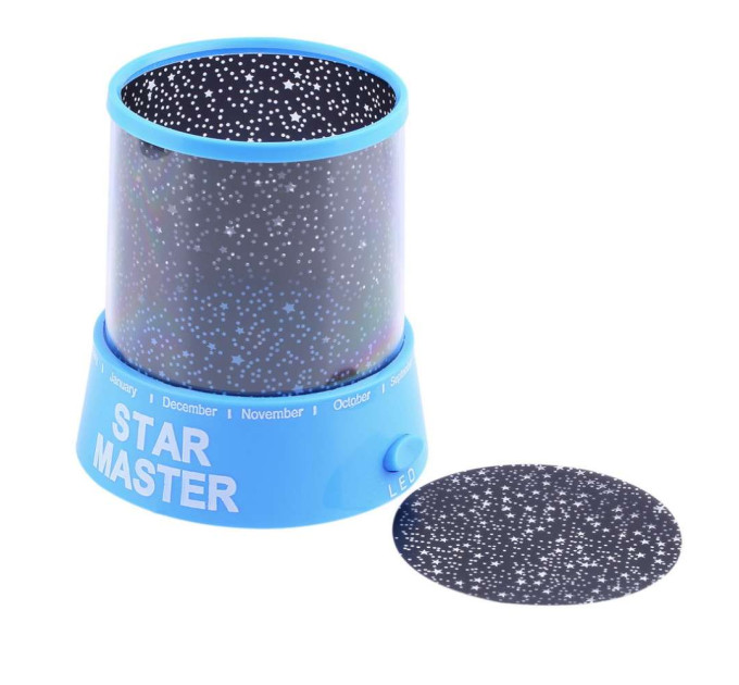 Проектор ночник Звездное Небо (голубой)