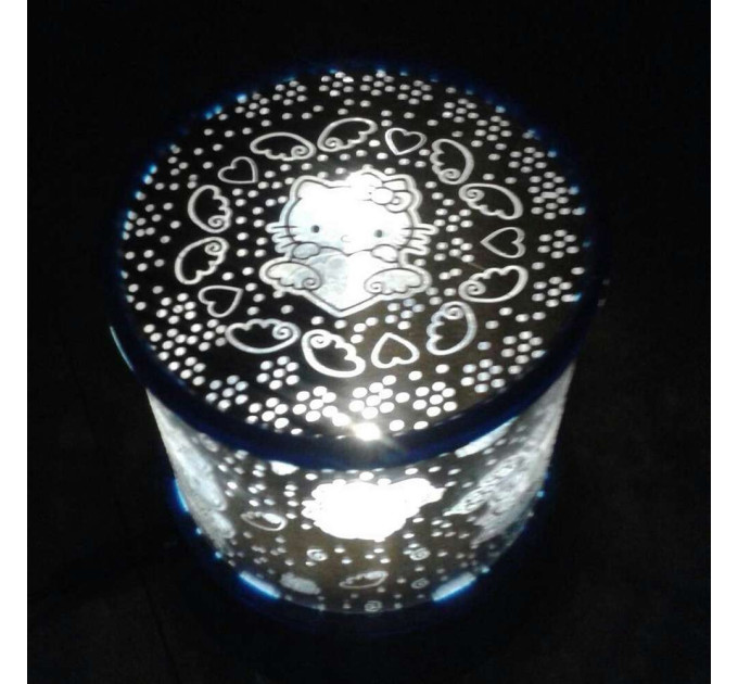 Проектор ночник Звездное Небо (розовый)