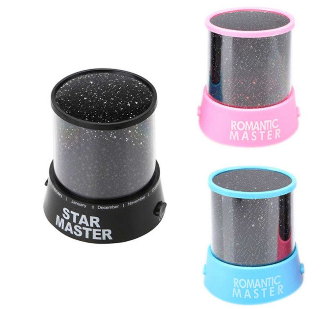 Проектор ночник Звездное Небо (розовый)