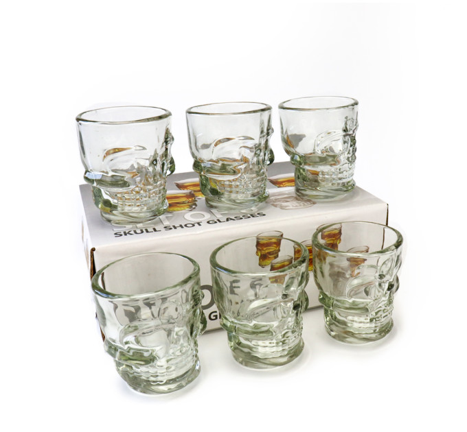 Рюмки Череп (уп. 6шт)