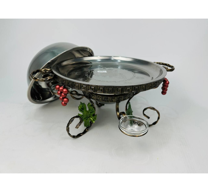 Садж Греция с соусниками, 36 см