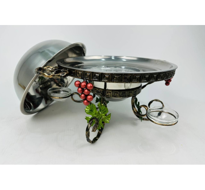 Садж Греция с соусниками, 36 см