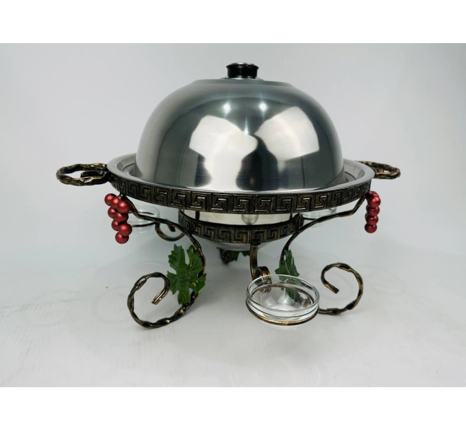 Садж Греция с соусниками, 36 см