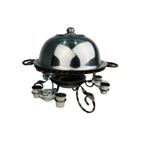 Садж Греция с соусниками и рюмками, 36 см Садж Греция с соусниками и рюмками, 36 см