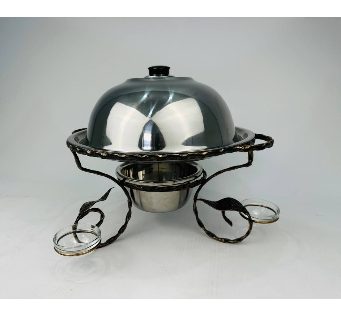 Садж із соусниками, 36 см