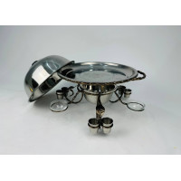 Садж с соусниками и рюмками, 36 см Садж с соусниками и рюмками, 36 см