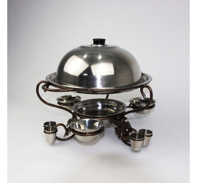 Садж VIP с соусниками и рюмками