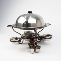 Садж VIP с соусниками и рюмками Садж VIP с соусниками и рюмками