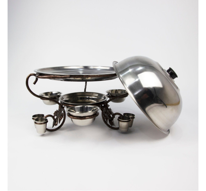 Садж VIP с соусниками и рюмками