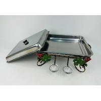 Садж "Виноград с соусниками" прямоугольный Садж "Виноград с соусниками" прямоугольный