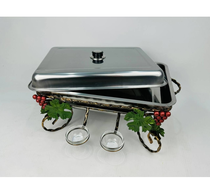 Садж "Виноград із соусниками" прямокутний