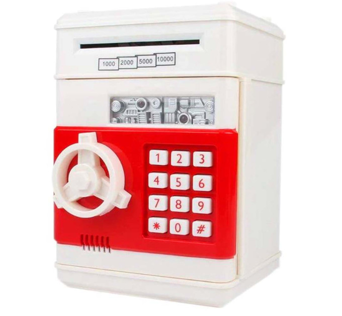Сейф копилка (белый)